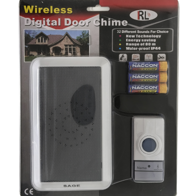 High Quality Wireless Cordless Calling Remote Door Bell image