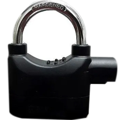 High-Security Alarm Padlock with Motion Sensor Waterproof Lock for Gates Doors and Shutters image