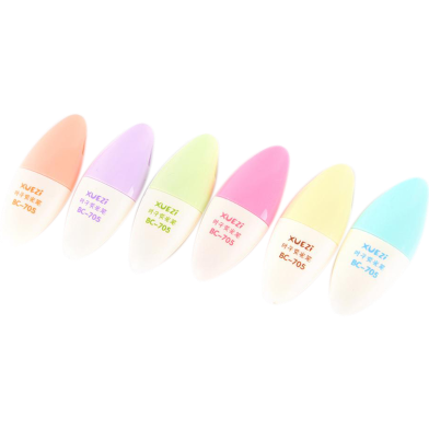 Highlight Marker Color Pens 6 Pcs image