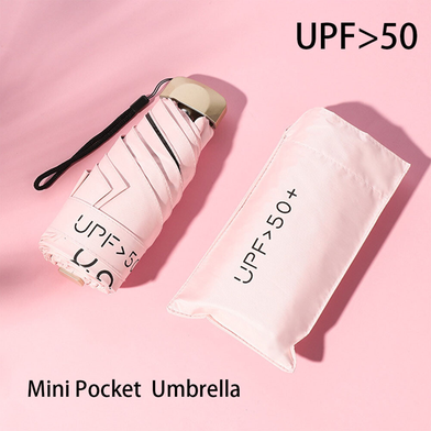 Highly Vital - Sun Umbrella Weather-resistant Summer UV Protection Pocket Umbrella - Sports Any colour Slide 2
