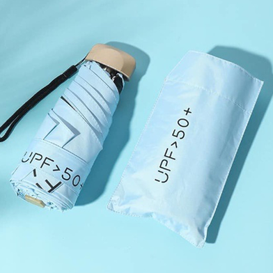 Highly Vital - Sun Umbrella Weather-resistant Summer UV Protection Pocket Umbrella - Sports Any colour Slide 3