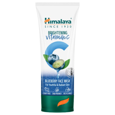 Himalaya Brightening Vitamin C Blueberry Face Wash-100ml image