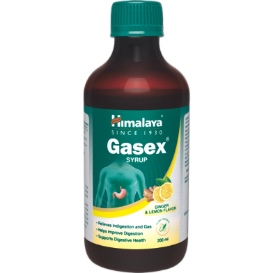 Himalaya Gasex Ginger Lemon Syrup 200ml image