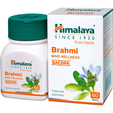 Himalaya Wellness Pure Herbs Brahmi Mind Wellness Tablet 60Pcs image