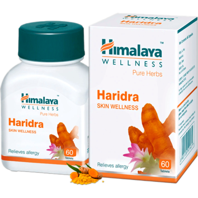 Himalaya Wellness Pure Herbs Haridra Skin Care Tablet 60Pcs image