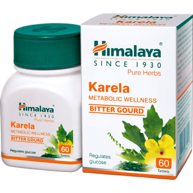 Himalaya Wellness Pure Herbs Karela Metabolic Wellness Tablet 60Pcs image