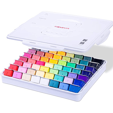 Himi Gouache Paint Set- 50 Colors - 36*30ml And 14*60ml image
