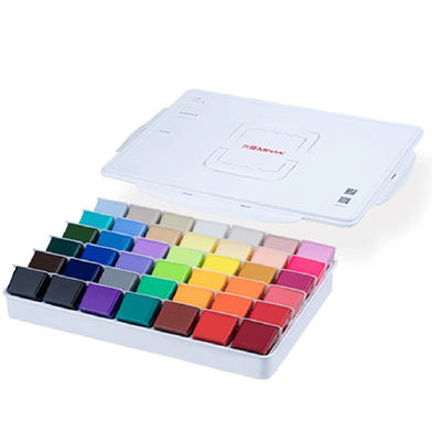 Himi Gouache Paint Set- 60ml 42 colors Jelly Cup image