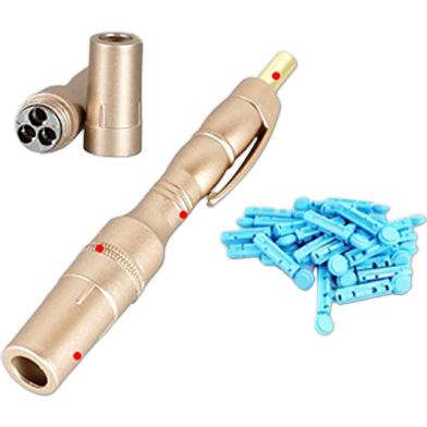 Hizama Pen 3 Head with 100pcs Lancet image