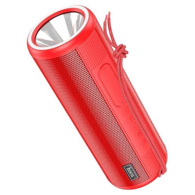 Hoco HC11 Bluetooth Wireless Speaker With Flashlight – Red Color image