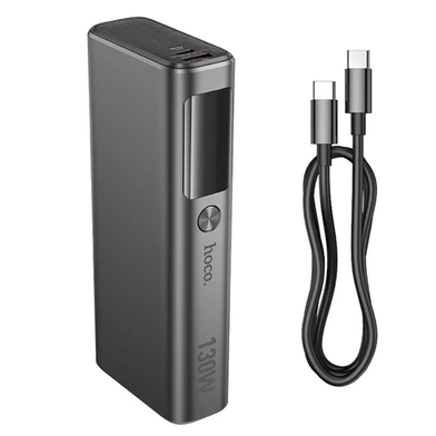 Hoco Q17B Fast Charging 130W Power Bank 20000mAh Aluminum Alloy Shell Slide 4