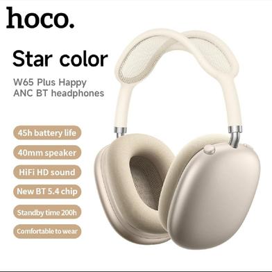 Hoco W65 Plus ANC Over-head Bluetooth 5.4 Headphone image