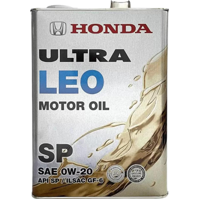 Honda Ultra Leo 0W-20 Full Synthetic Engine Oil 4Ltr image