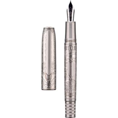 Hongdian 100 Steel Piston Fountain Pen image