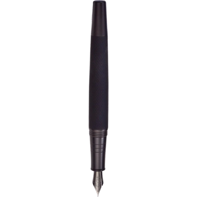 Hongdian 6013 Matte Black Fine Nib Fountain Pen image