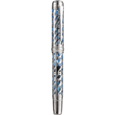 Hongdian A6 Hollow Piston Metal Fountain Pen image