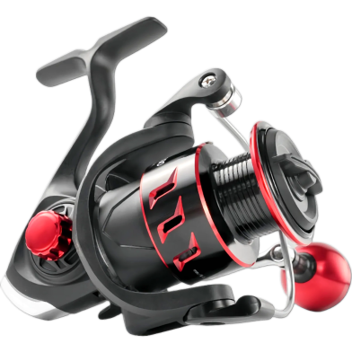 Hook And Hunt Red Hunter Complete Metal Spinning Fishing Reel 4000 Series 1 Pc image
