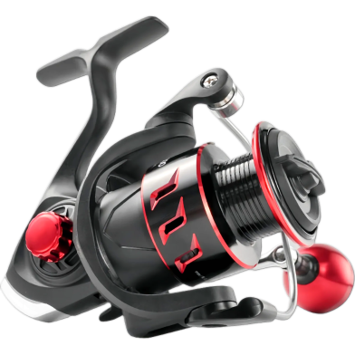 Hook And Hunt Red Hunter Complete Metal Spinning Fishing Reel 3000 Series image