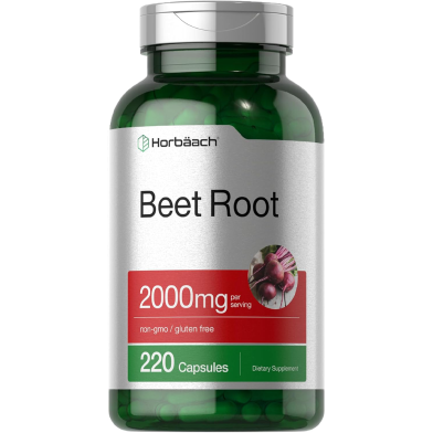 Horbaach Beet Root 2000mg 220 Capsules -523156986 image