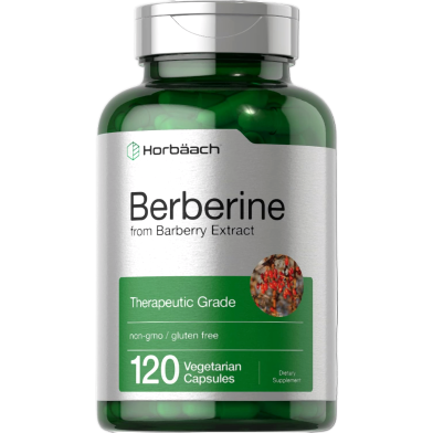 Horbaach Berberine from Barberry Extract 120 Vegetarian Capsules - X001WRLBTZ image