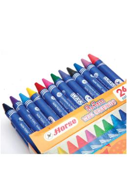 Horse Crayon (12 colors) (2 Pcs Set) image