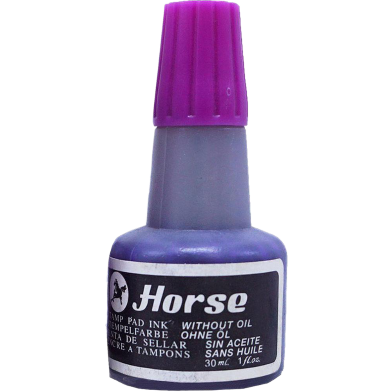 Horse Stamp Pad Refill Ink - 30 ml image