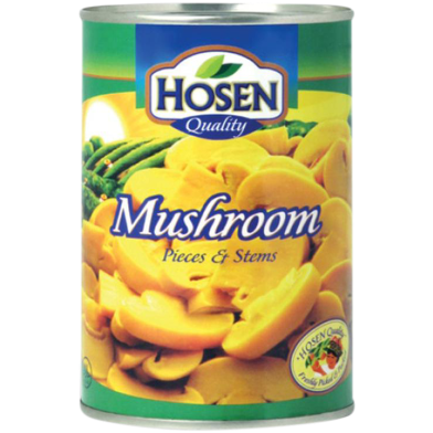 Hosen Quality Mushroom Pcs And Stems 425 gm image