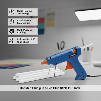 Hot Melt Glue gun 5 Pcs Glue Strick 11.5 Inch Slide 3