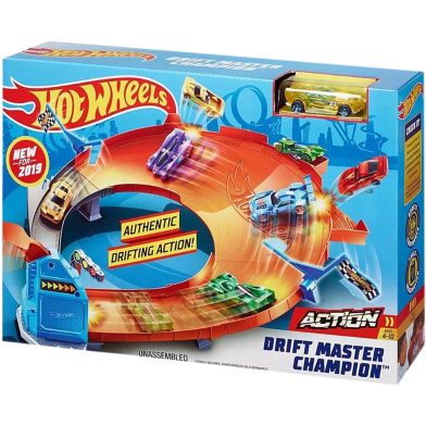 Hot Wheels Drift Master Champion Playset Car track Playset Toy image