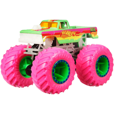 Hot Wheels HCB50 Monster Trucks Glow In The Dark 1:64 Scale Trucks image