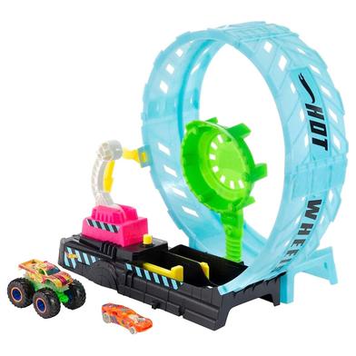Hot Wheels Monster Trucks Glow-In-The Dark Epic Loop Challenge image