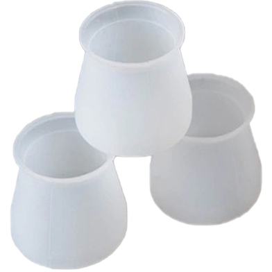 Household Table and Chair Foot Covers, Foot Protective Cover, Table and Chair Foot Anti - Slip Mat - 4 pcs [Any Color] image