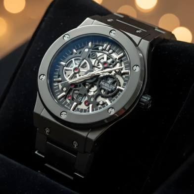 Hublot Men'S Luxury Fashionable Automatic Mechanical Movement Premium quality Men's Wrist Watch image