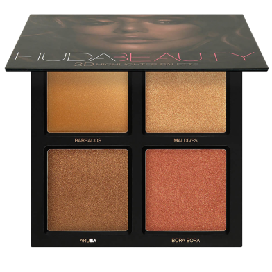 Huda Beauty 3D Cream and Powder Highlighter Palette image
