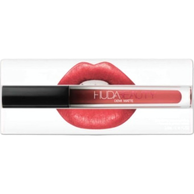Huda Beauty Demi Matte Cream Lipstick- Game changer image