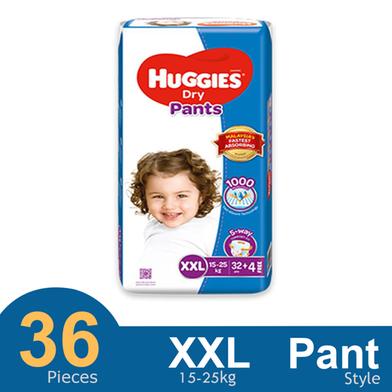 Huggies Dry Pant System Baby Daiper (15-25 kg) (36 Pcs) image
