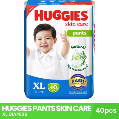 Huggies Skincare Pants Xl 40 Pcs(12 17kg) image
