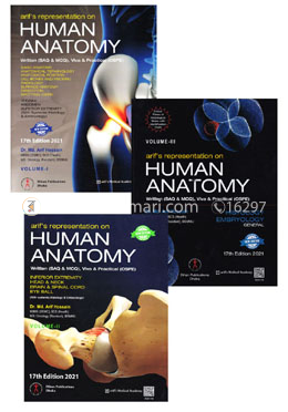 Arif's Representation on Human Anatomy (Set of Vols 1, 2, 3) image