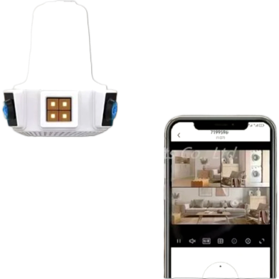 Huntkey 3 Screens Bulb Ip Camera L3 image