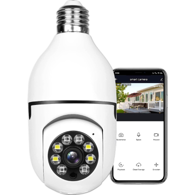Huntkey V380 Dual Lens Ptz Wifi Camera With Night Vision,Motion Detection, Two Way Talk image