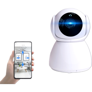 Huntkey V380 Q7S Wifi Ip Camera 2Mp Doll Ip Camera 360 Degree Cctv Home Wireless Ip Camera image