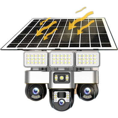 Huntkey Vts30A G Dash F 4G Wireless Solar Security Camera image