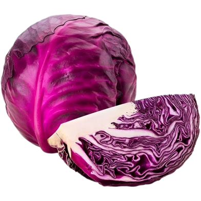 Hybrid F1 Red Cabbage Seeds - 20 Pcs image