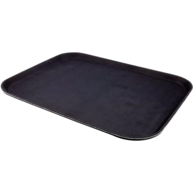 IHW Tray Fiber Non-Slip Black (14x10) Inch Rect image