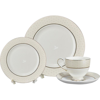 IHW Fine Bone Dinner Set 24 Pcs image