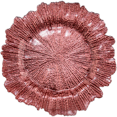 IHW Glass Plate In All Copper 33x2.5cm 1 Pcs image