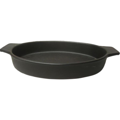 IHW Parini Ceramic Oval Black Coated Dish image