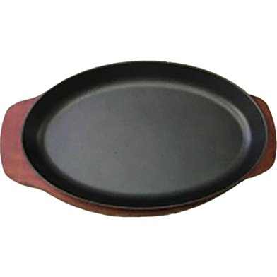 IHW Sizzling Dish with Wooden Stand image
