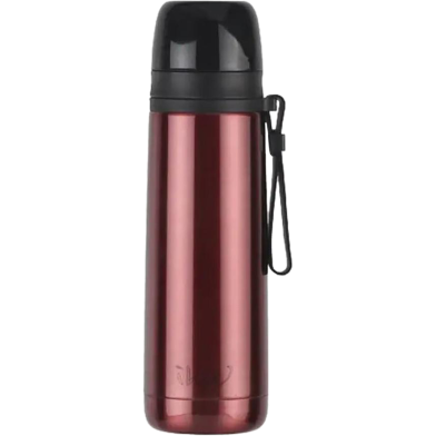 IHW Vacuum Flask Double Lid 500 ml Maroon image
