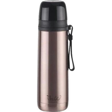 IHW Vacuum Flask Double Lid 500 ml Silver image